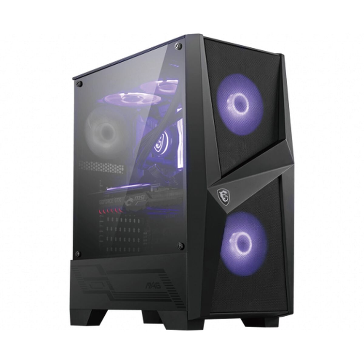 Picture of ATX Semi-tower Box MSI MAG FORGE 100M Black Transparent