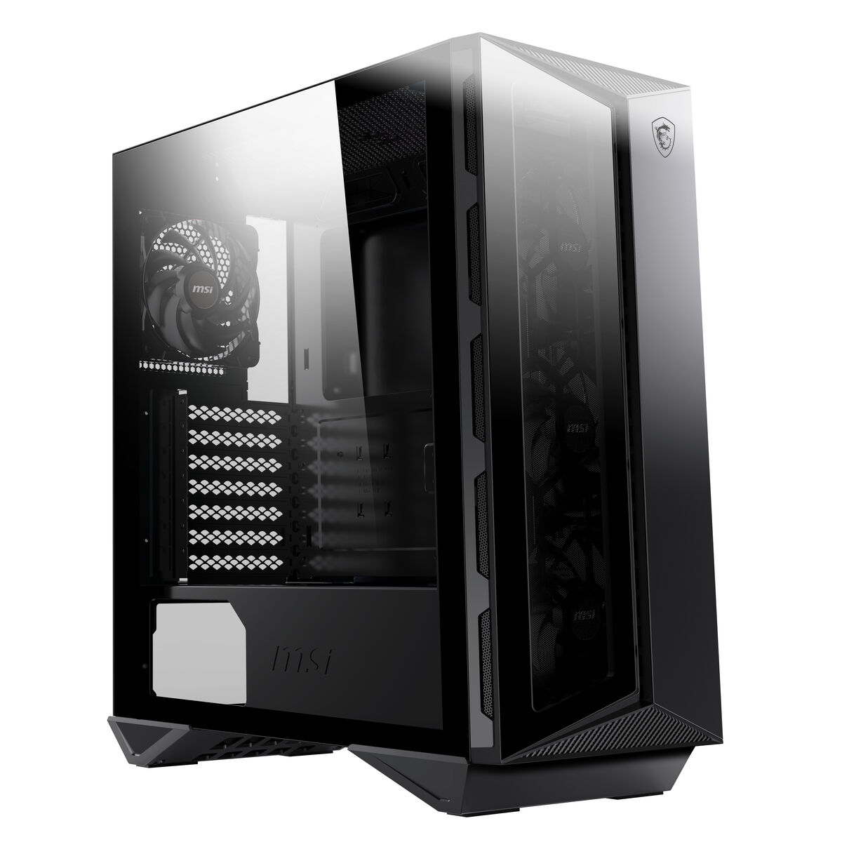 Afbeeldingen van ATX Semi-tower Box MSI MPG GUNGNIR 110R ARGB Black