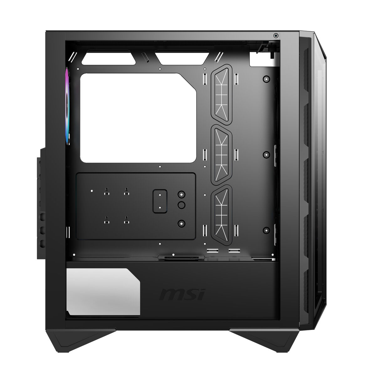 Afbeeldingen van ATX Semi-tower Box MSI MPG GUNGNIR 110R ARGB Black