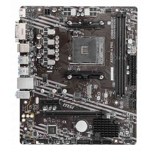 Motherboard MSI A520M-A PRO mATX DDR4 AM4 AMD AM4