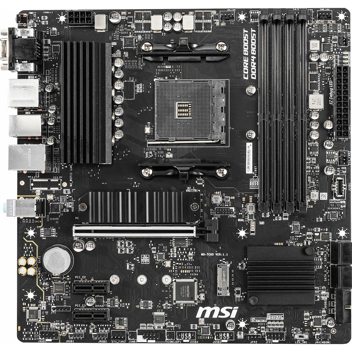 Picture of Motherboard MSI B550M PRO-VDH AMD B550 AMD AMD AM4