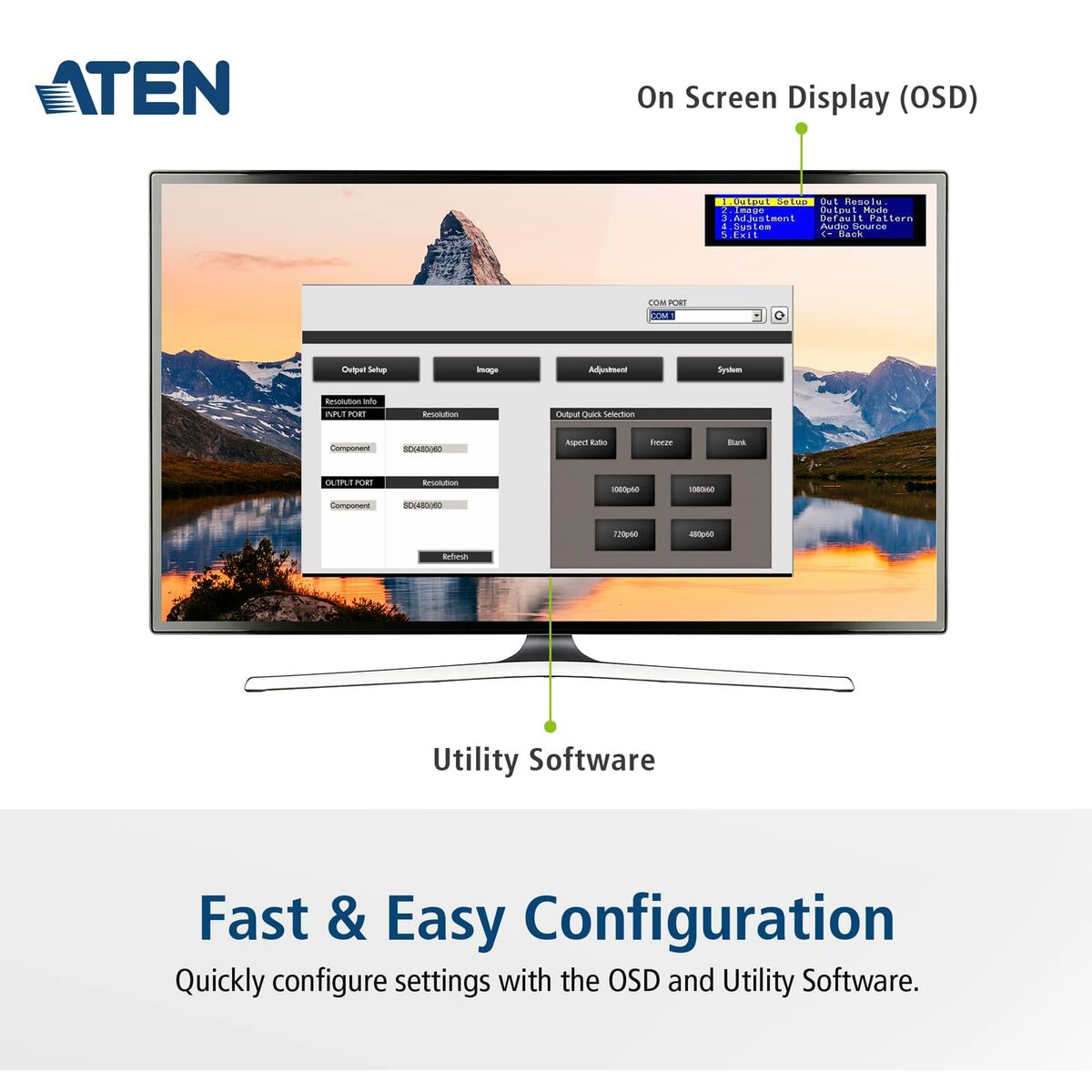 Adaptor Aten VC812-AT-G