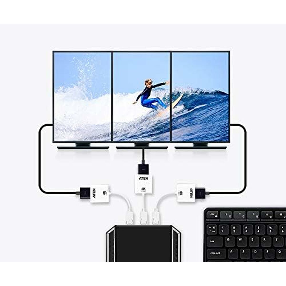 Afbeeldingen van Monitor Aten VC986B-AT