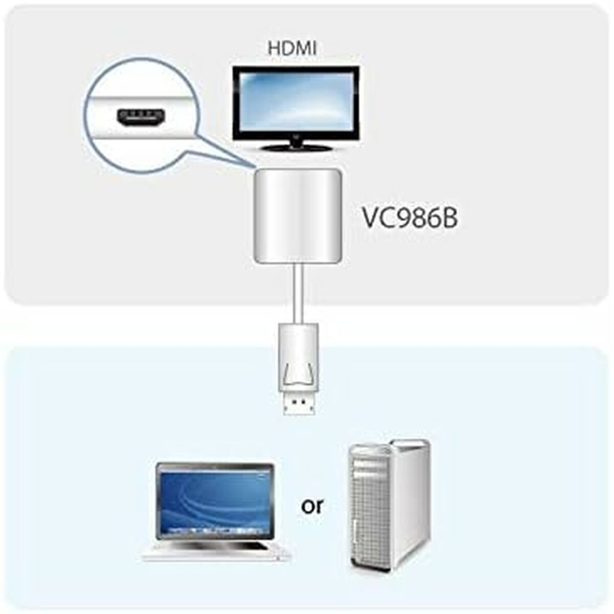 Afbeeldingen van Monitor Aten VC986B-AT