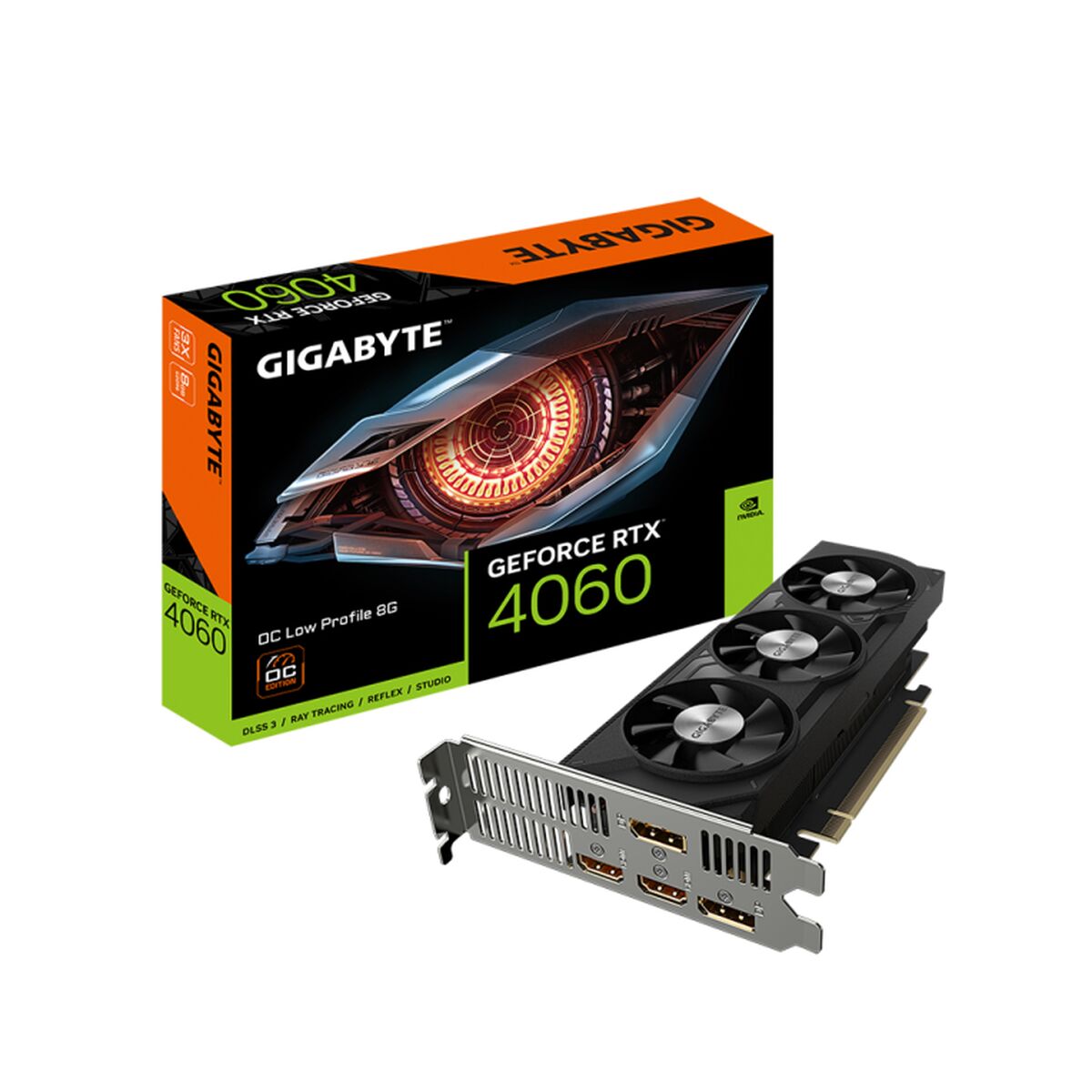 Scheda Grafica Gigabyte GV-N4060OC-8GL Geforce RTX 4060 GDDR6 8 GB
