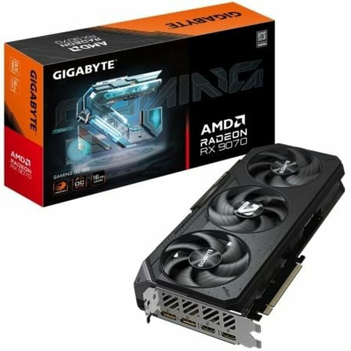 Afbeeldingen van Graphics card Gigabyte 9VR9070GO-00-G10 16 GB GDDR6