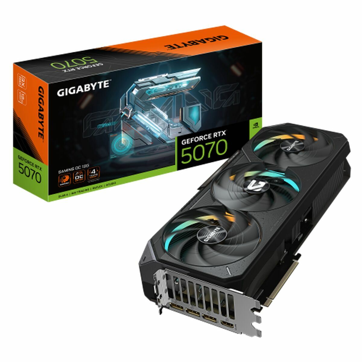 Afbeeldingen van Graphics card Gigabyte RTX 5070 Ti Gaming OC 16 DDR7 16 GB nvidia geforce rtx 5070 ti GDDR7