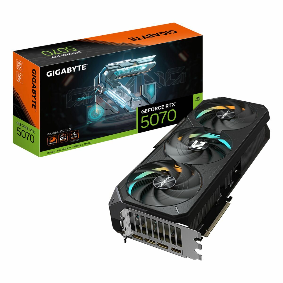 Picture of Graphics card Gigabyte 9VN507TGO-00-G10 nvidia geforce rtx 5070 ti 16 GB GDDR7