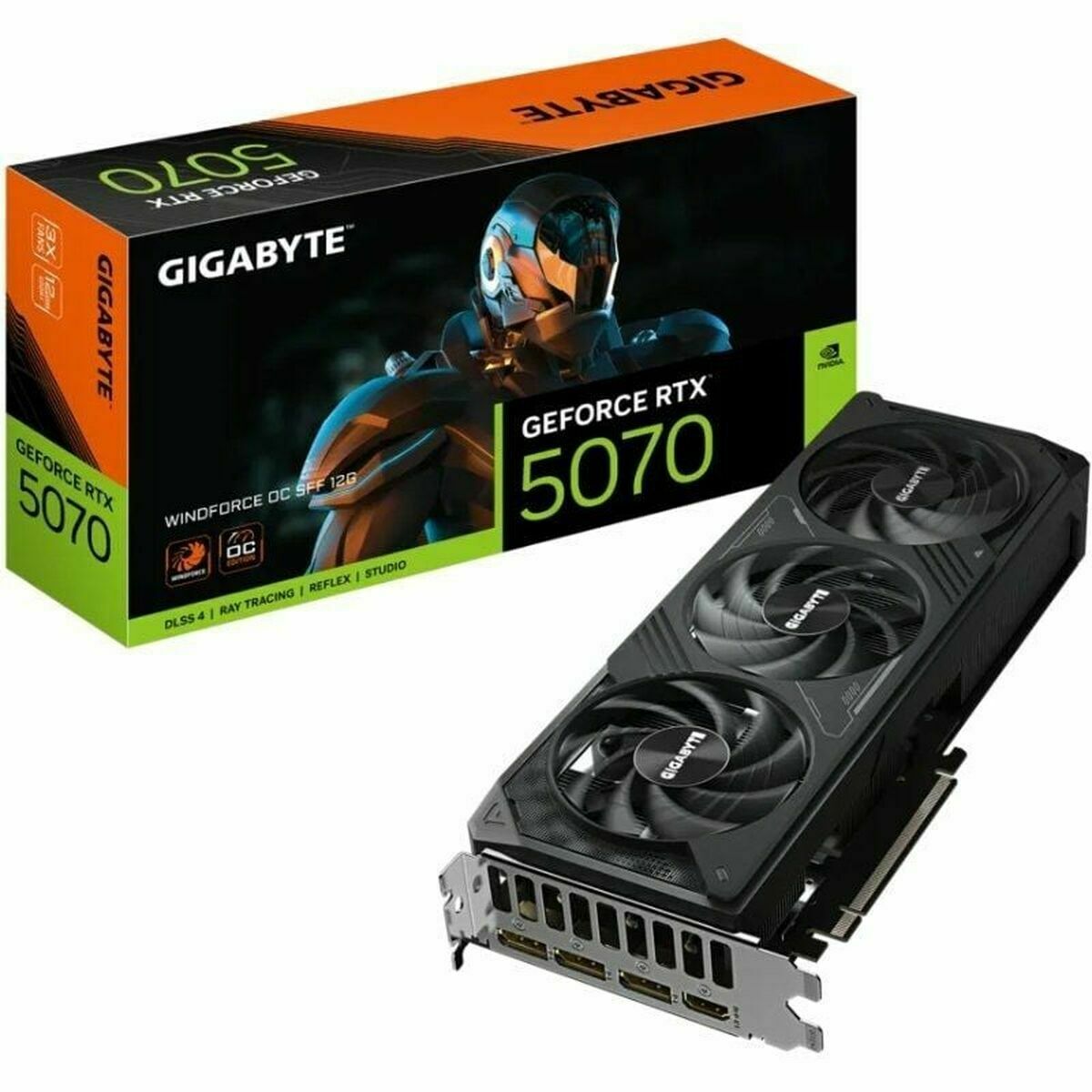 Picture of Graphics card Gigabyte GV-N5070WF3OC-12GD 12 GB nvidia geforce rtx 5070 GDDR6 GDDR7