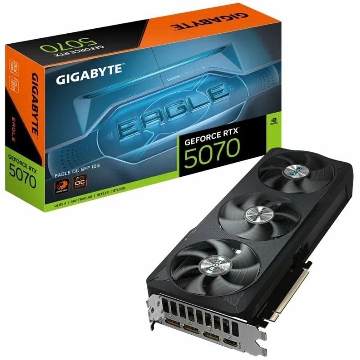 Picture of Graphics card Gigabyte GV-N5070EAGLE OC-12GD nvidia geforce rtx 5070 12 GB GDDR6 GDDR7