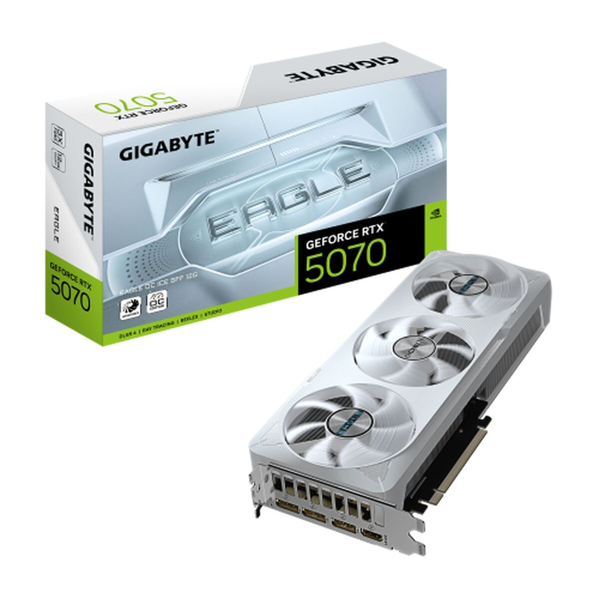 Picture of Graphics card Gigabyte GV-N5070EAGLEOC ICE-12GD nvidia geforce rtx 5070 12 GB GDDR6 GDDR7