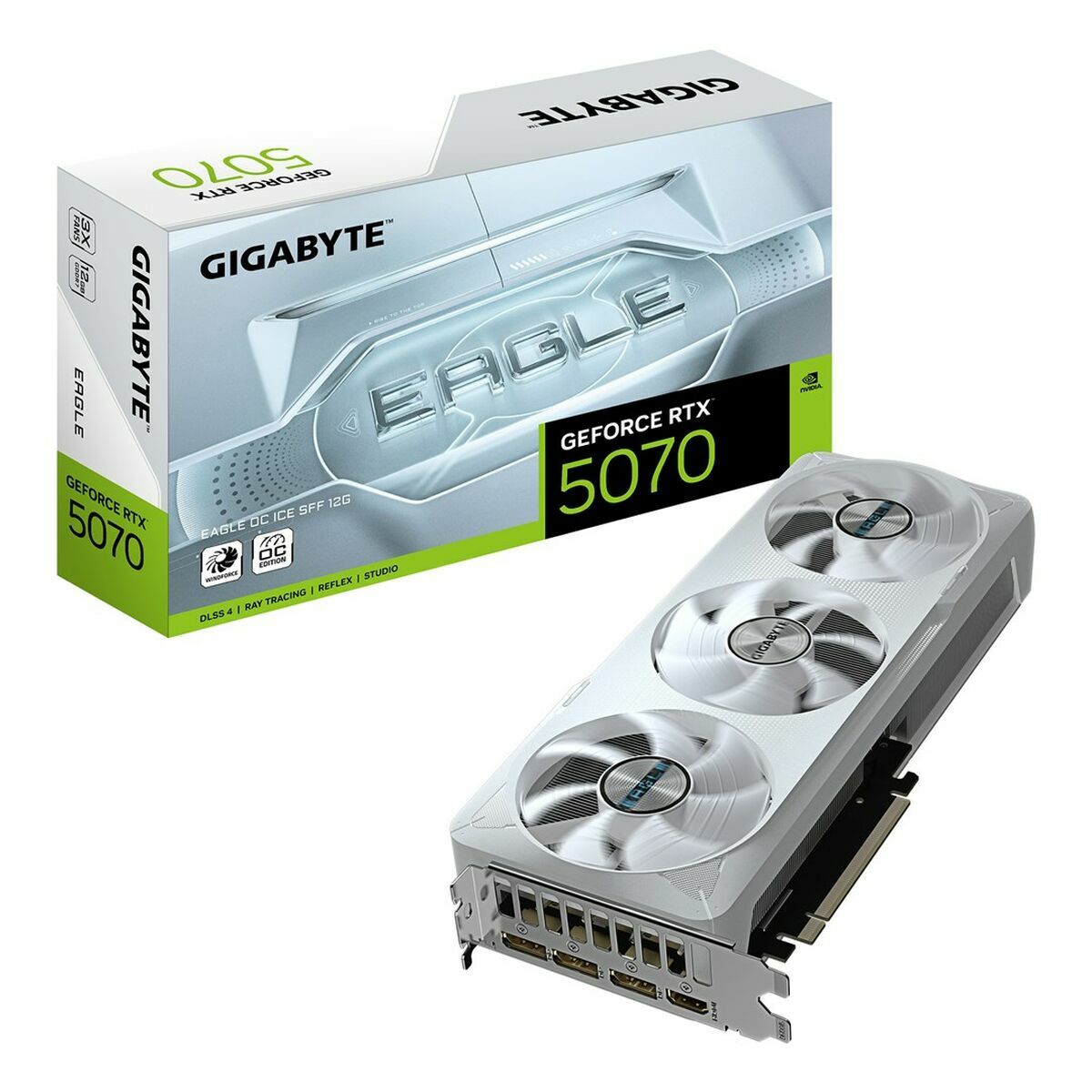 Picture of Graphics card Gigabyte GV-N5070EAGLEOC ICE-12GD 12 GB nvidia geforce rtx 5070 GDDR6 GDDR7