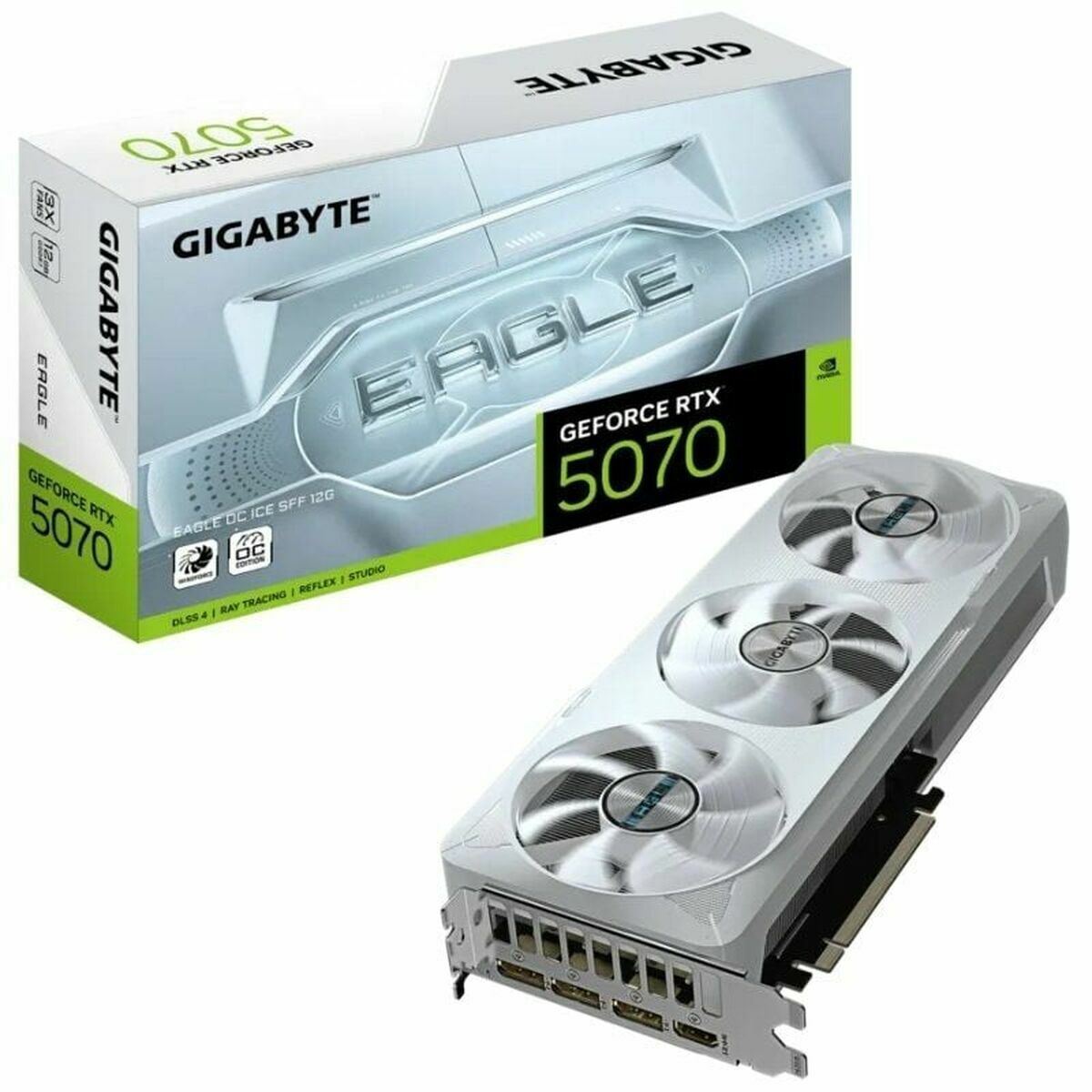 Picture of Graphics card Gigabyte GV-N5070EAGLEOC ICE-12GD nvidia geforce rtx 5070 12 GB GDDR6 GDDR7
