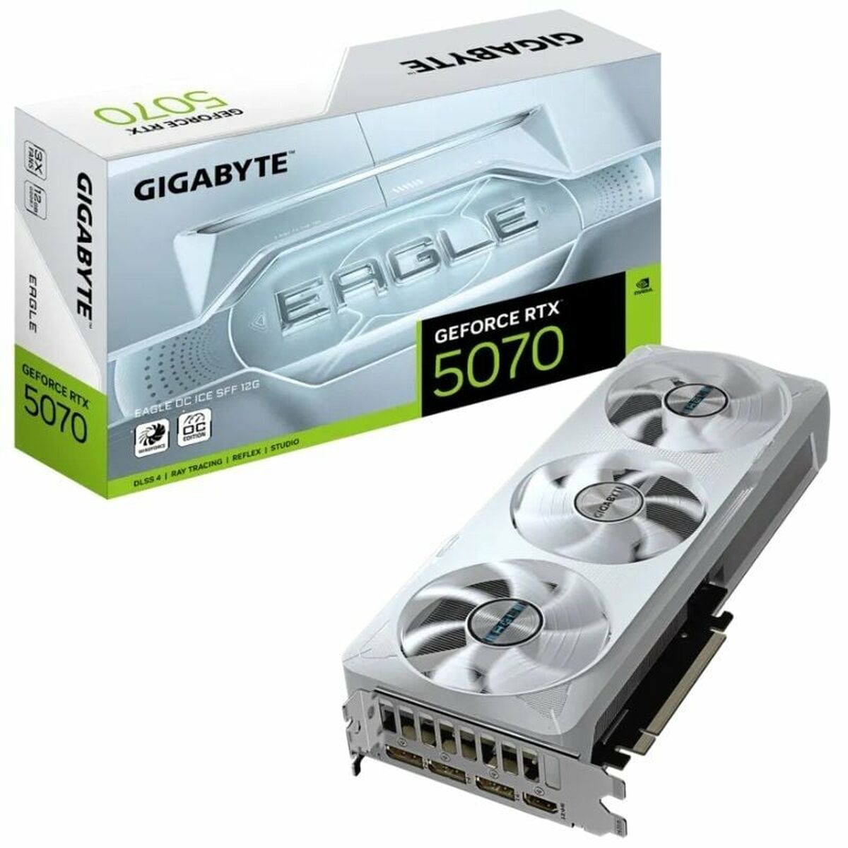 Afbeeldingen van Graphics card Gigabyte 9VN5070EOI-00-G10 nvidia geforce rtx 5070 12 GB GDDR6 GDDR7