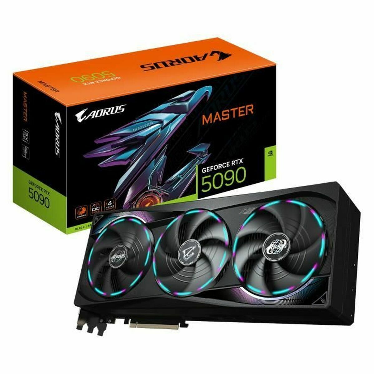 Afbeeldingen van Graphics card Gigabyte 9VN5090AM-00-G10 nvidia geforce rtx 5090 GDDR6 GDDR7