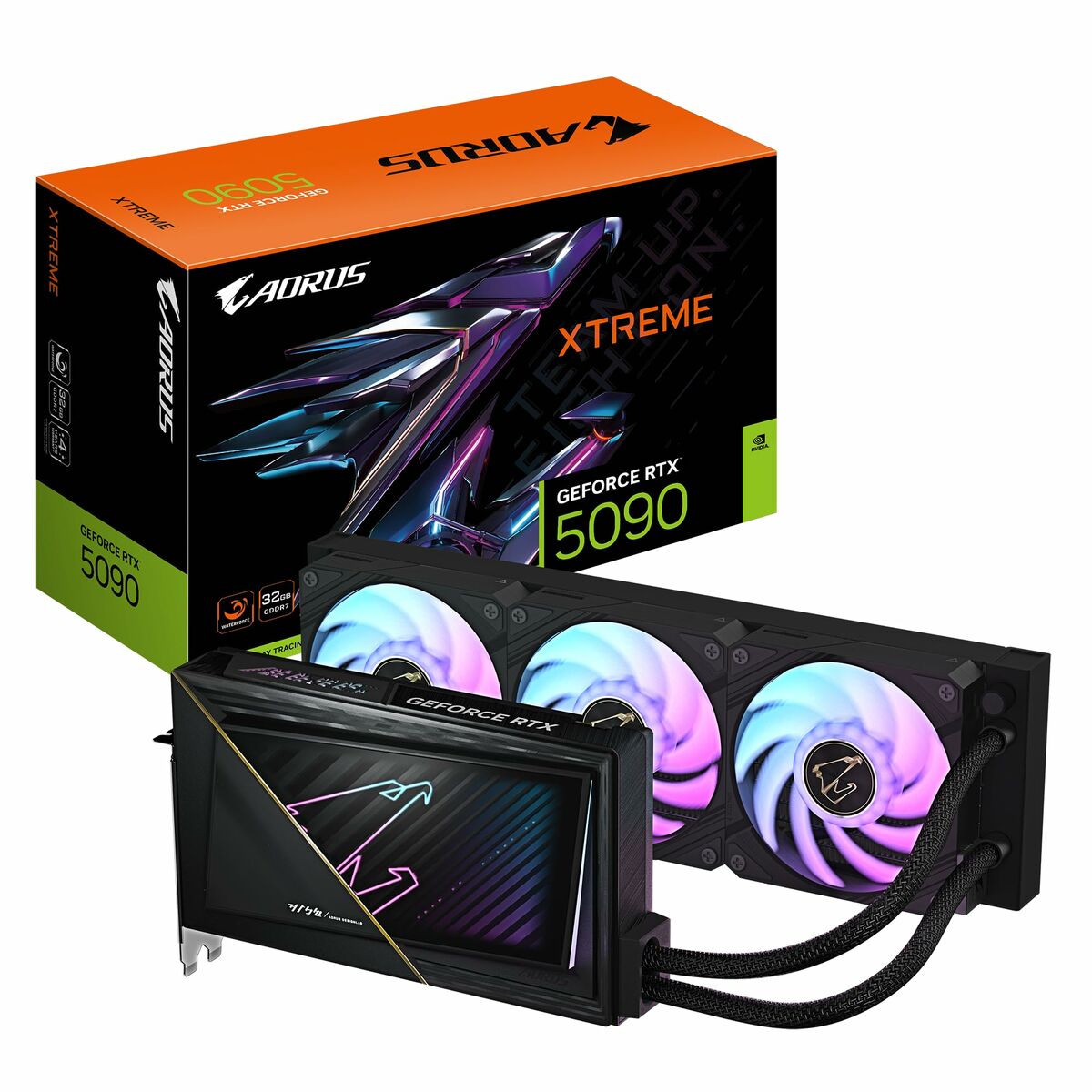 Afbeeldingen van Graphics card Gigabyte 9VN5090AW-00-G10 nvidia geforce rtx 5090 GDDR7