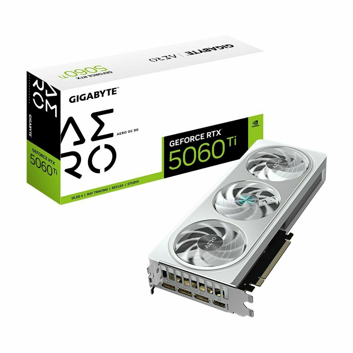 Afbeeldingen van Graphics card Gigabyte GV-N506TAERO OC-8GD geforce rtx 5060 ti 8 GB GDDR6