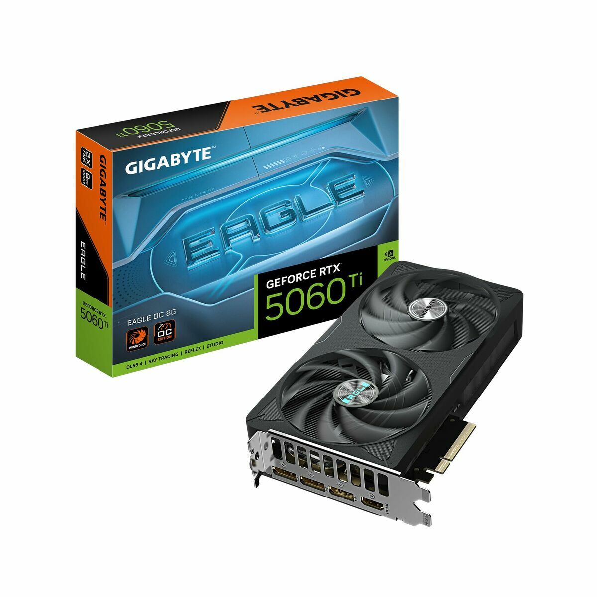 Bild von Grafikkarte Gigabyte 9VN506TEO8-00-G10 geforce rtx 5060 ti 8 GB GDDR6 GDDR7