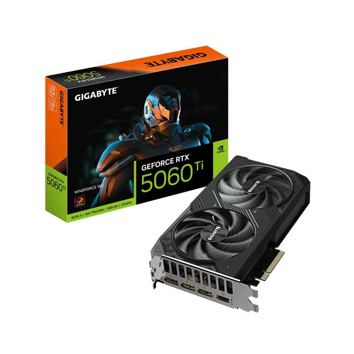 Afbeeldingen van Graphics card Gigabyte 9VN506TW-00-G10 geforce rtx 5060 ti 16 GB GDDR6 GDDR7