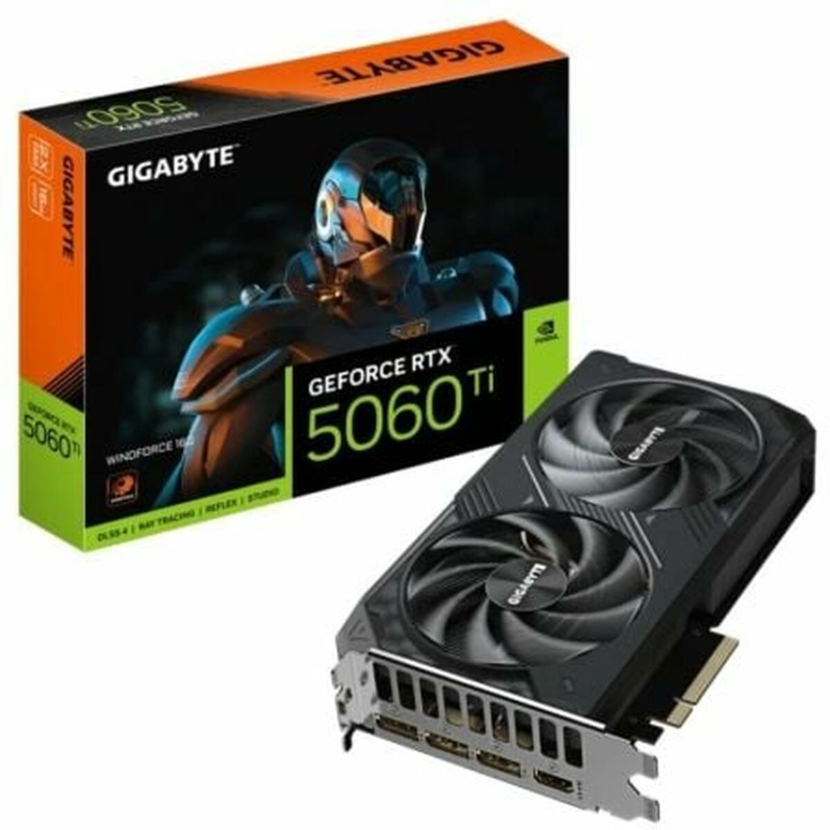 Afbeeldingen van Graphics card Gigabyte 9VN506TW-00-G10 geforce rtx 5060 ti 16 GB GDDR6 GDDR7