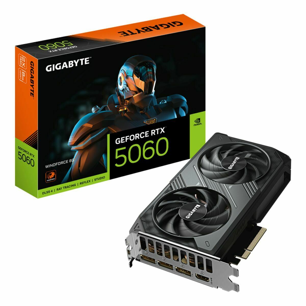 Picture of Graphics card Gigabyte 9VN5060W-00-G10 8 GB GEFORCE RTX 5060 GDDR7