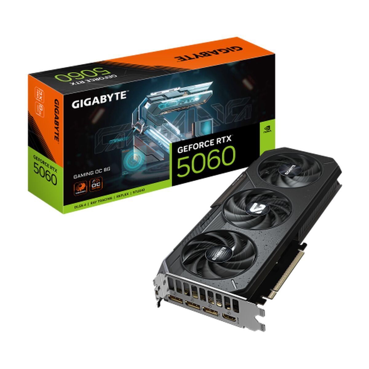 Picture of Graphics card Gigabyte 9VN5060GO-00-G10 GEFORCE RTX 5060 8 GB GDDR7