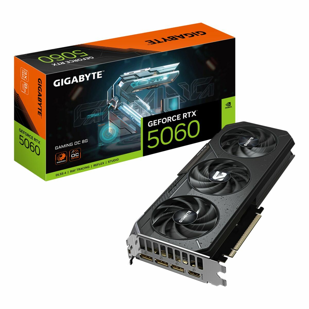 Picture of Graphics card Gigabyte 9VN5060GO-00-G10 8 GB GEFORCE RTX 5060 GDDR7