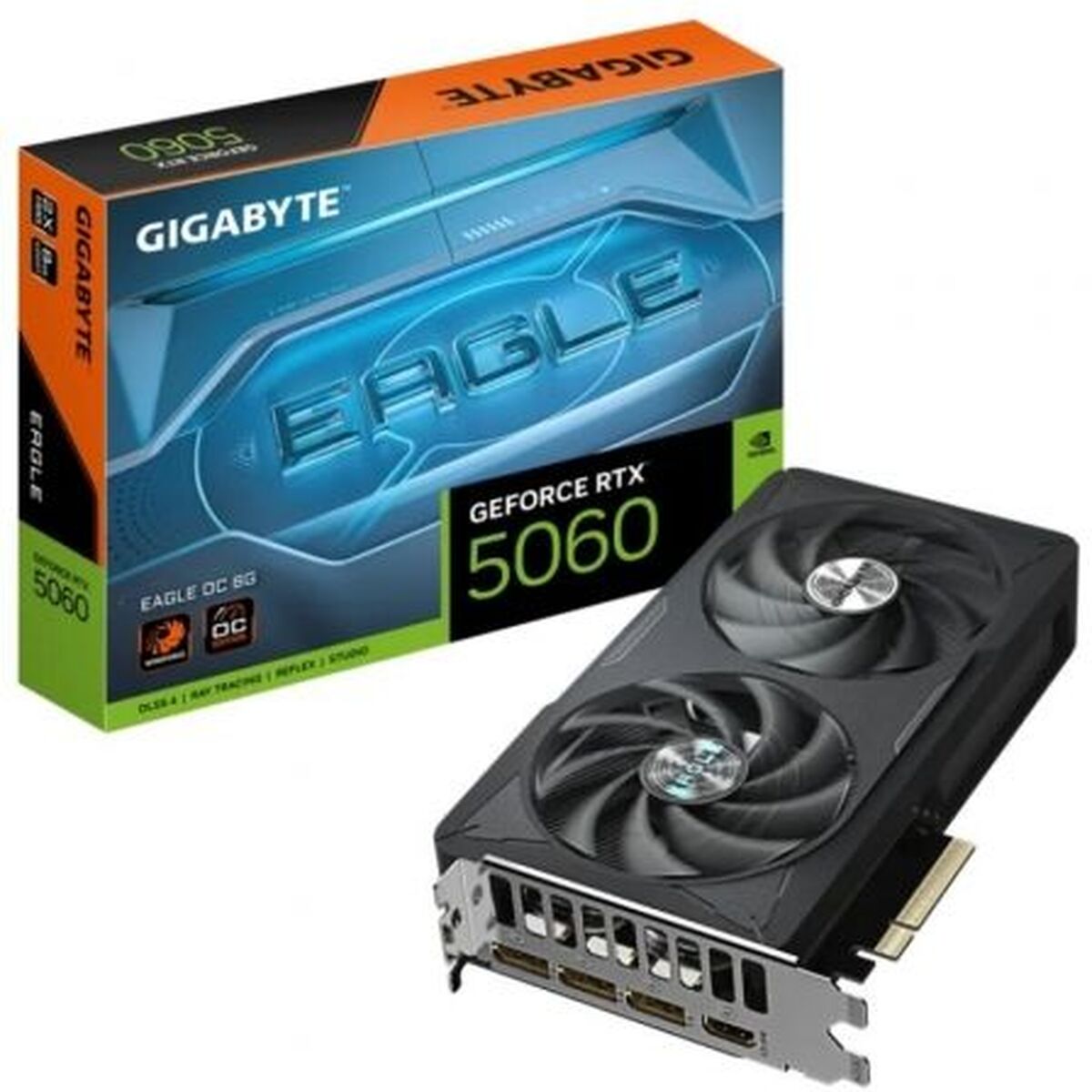 Afbeeldingen van Graphics card Gigabyte 9VN5060EO-00-G10 GEFORCE RTX 5060 8 GB GDDR7