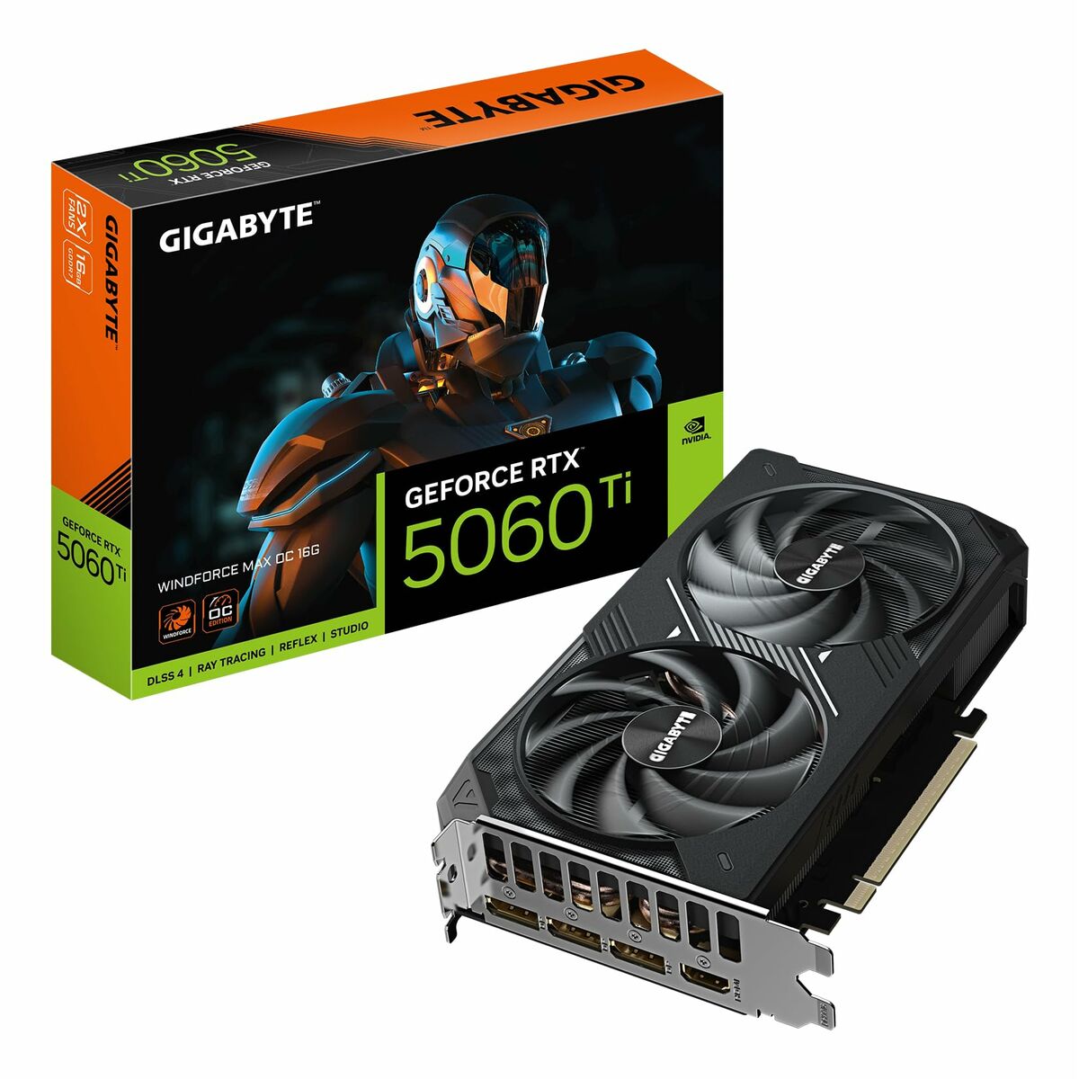 Afbeeldingen van Graphics card Gigabyte 9VN506TWXO-00-G10 geforce rtx 5060 ti 16 GB GDDR7