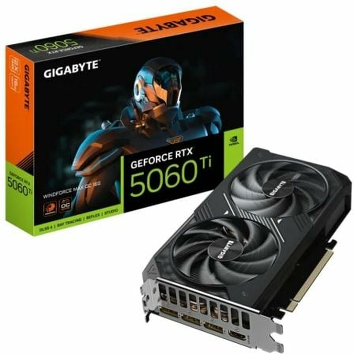 Afbeeldingen van Graphics card Gigabyte 9VN506TWXO-00-G10 geforce rtx 5060 ti 16 GB GDDR7