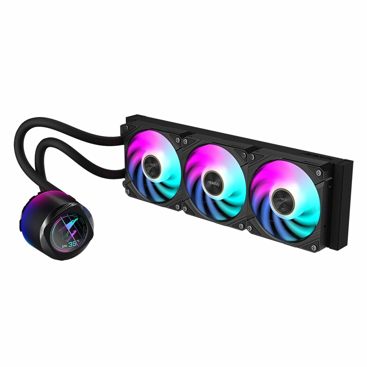 Afbeeldingen van Liquid Refrigeration Kit Gigabyte GP-AORUS WATERFORCE X II 360 Ø 12 cm