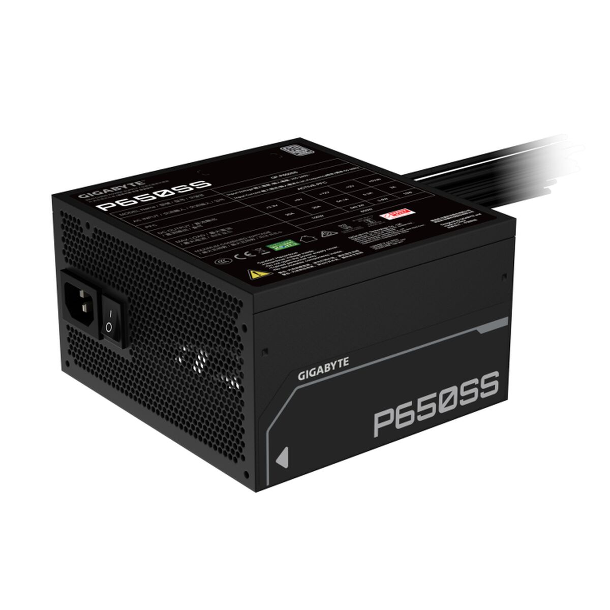 Afbeeldingen van Power supply Gigabyte P650SS ATX 650 W 550 W 80 Plus Silver