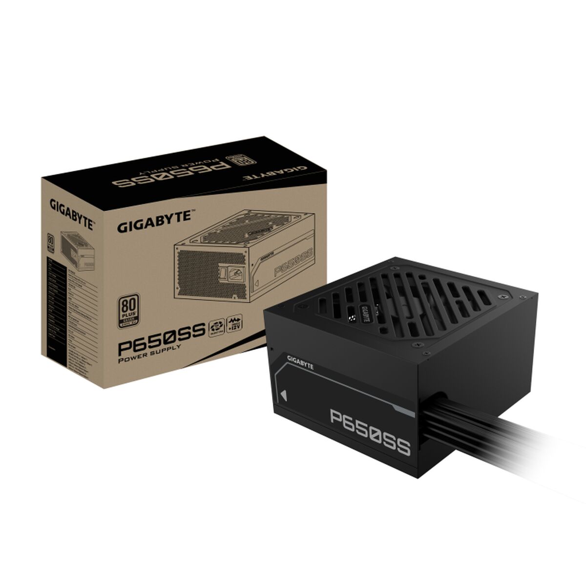 Afbeeldingen van Power supply Gigabyte P650SS ATX 650 W 550 W 80 Plus Silver