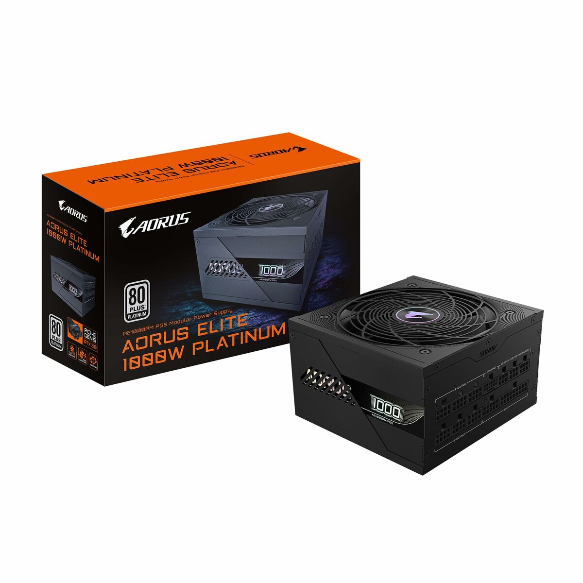 Afbeeldingen van Power supply Gigabyte AORUS ELITE P1000W 1000 W 125 W 80 PLUS Platinum
