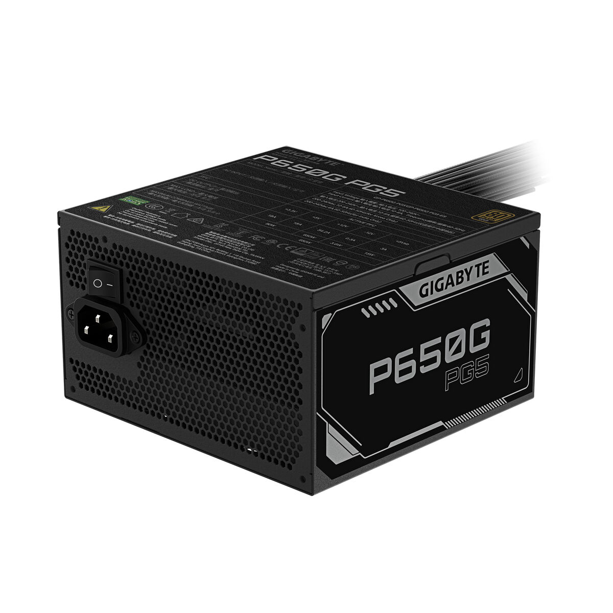 Afbeeldingen van Power supply Gigabyte GP-P650G PG5 650 W 80 Plus Gold