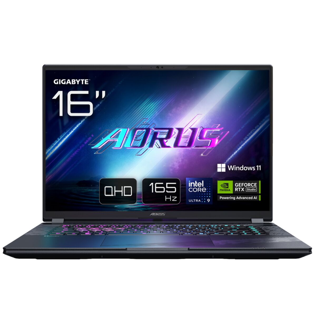 Laptop Gigabyte AORUS ELITE 16 BWHC3ESC64SH 16" intel core ultra 9 275HX 32 GB RAM 1 TB SSD Picture of Laptop Gigabyte AORUS ELITE 16 BWHC3ESC64SH 16" intel core ultra 9 275HX 32 GB RAM 1 TB SSD