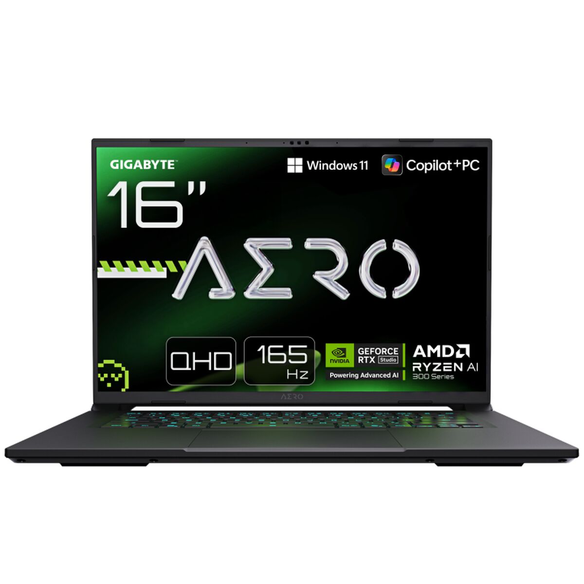 Laptop Gigabyte AERO X16 1WH93ESC64AH Copilot+ PC AMD Ryzen AI 7 350 16" 32 GB RAM 1 TB SSD Picture of Laptop Gigabyte AERO X16 1WH93ESC64AH Copilot+ PC AMD Ryzen AI 7 350 16" 32 GB RAM 1 TB SSD