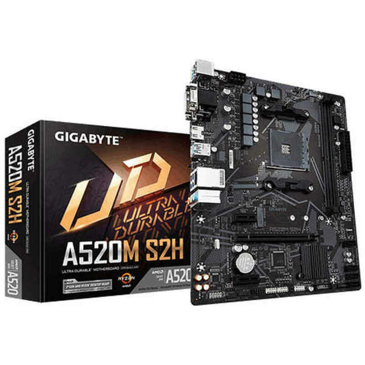 Afbeeldingen van Motherboard Gigabyte A520M S2H AMD A520 AMD AM4