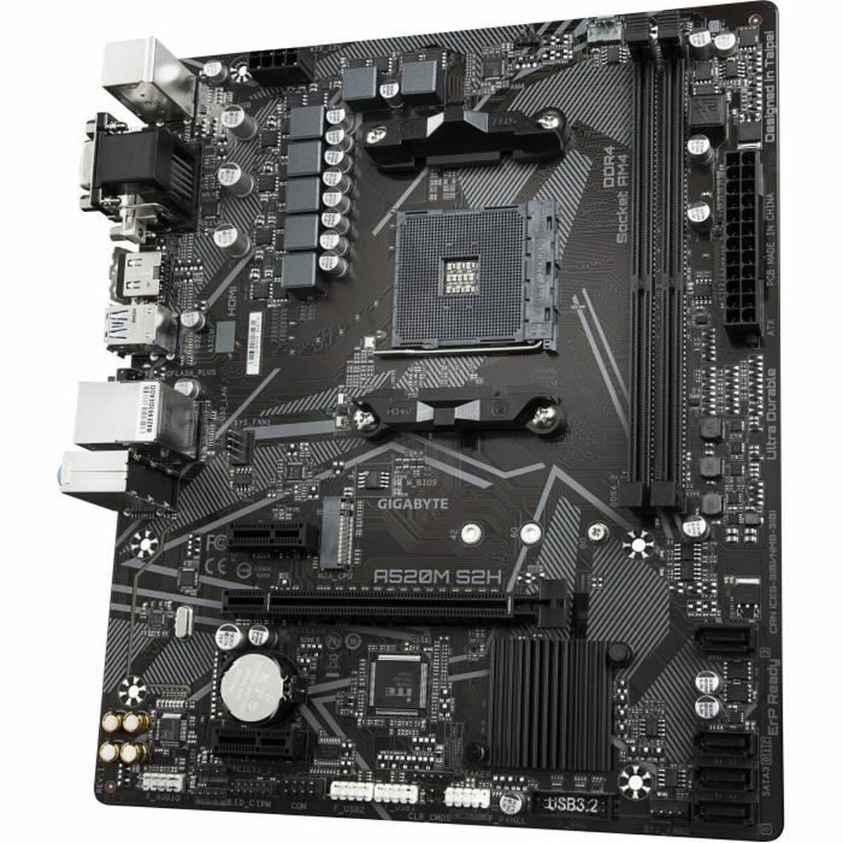 Picture of Motherboard Gigabyte A520M S2H AMD AM4 AMD A520 AMD
