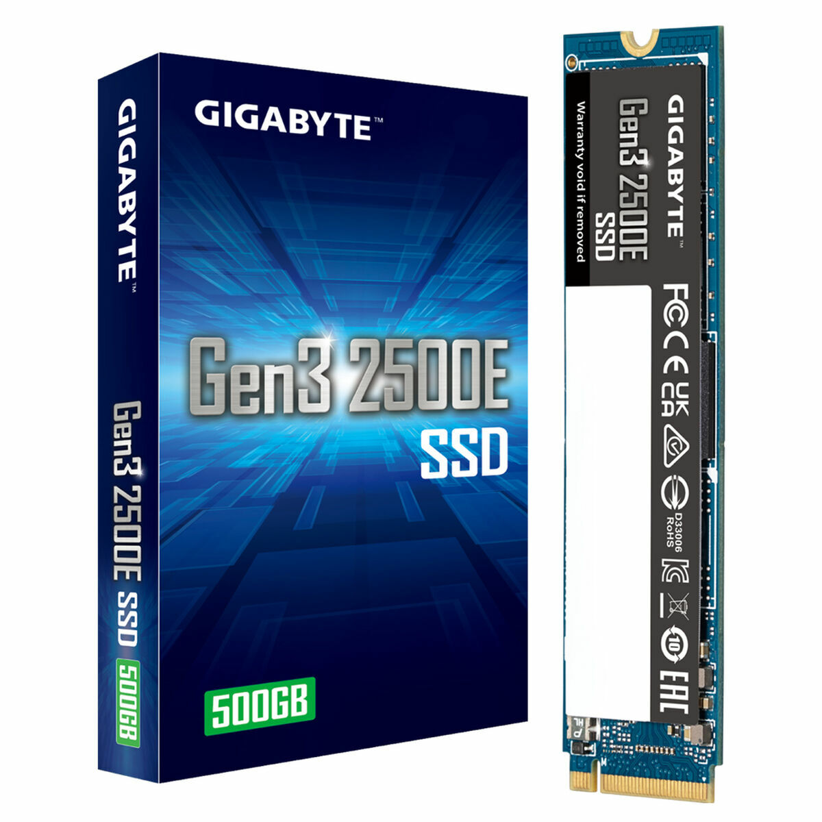 Harddisk Gigabyte Gen3 2500E SSD 500GB 500 GB SSD SSD