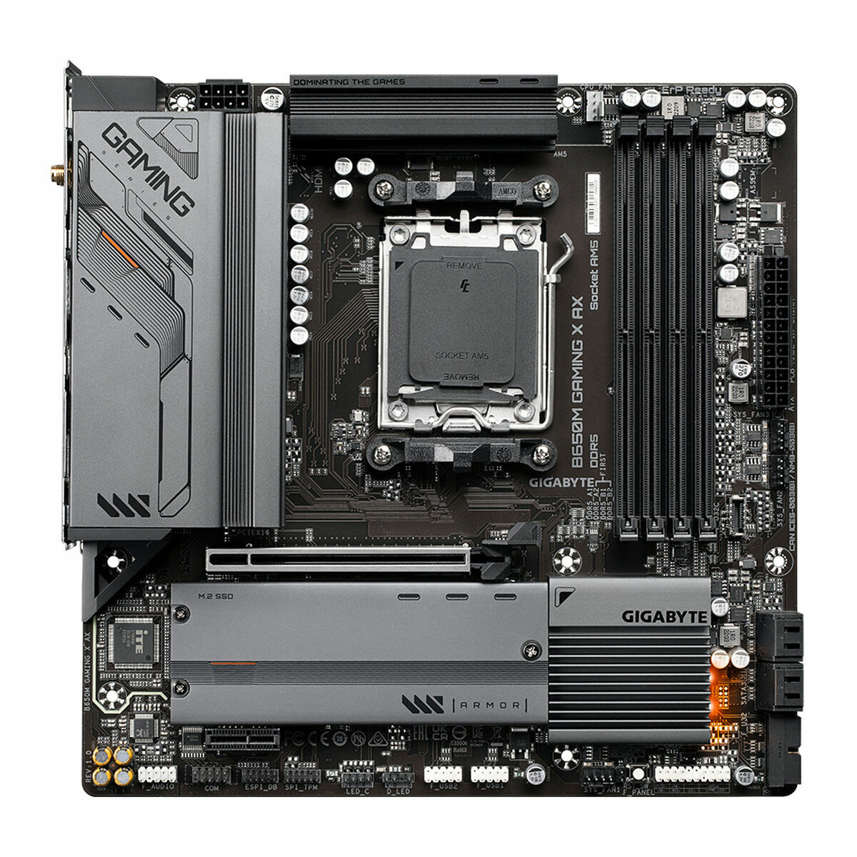Scheda Madre Gigabyte B650M GAMING X AX (rev. 1.x) AMD B650 AMD AM5