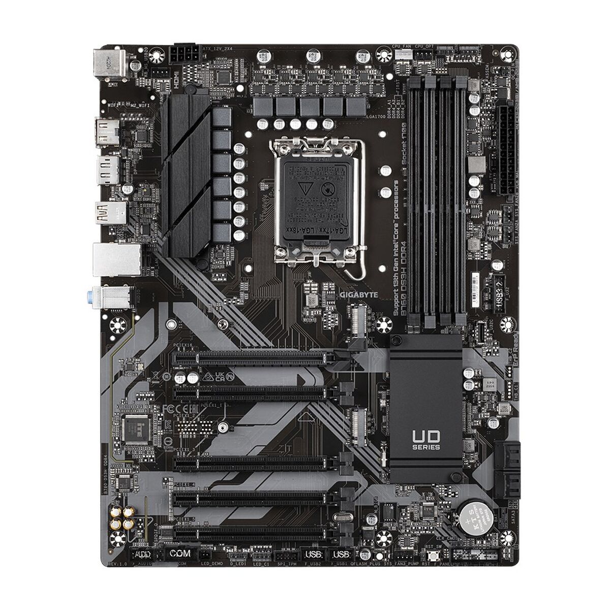 Bild von Motherboard Gigabyte B760 DS3H DDR4 INTEL B760 EXPRESS LGA 1700