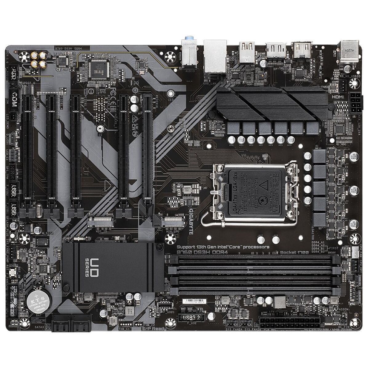Bild von Motherboard Gigabyte B760 DS3H DDR4 INTEL B760 EXPRESS LGA 1700