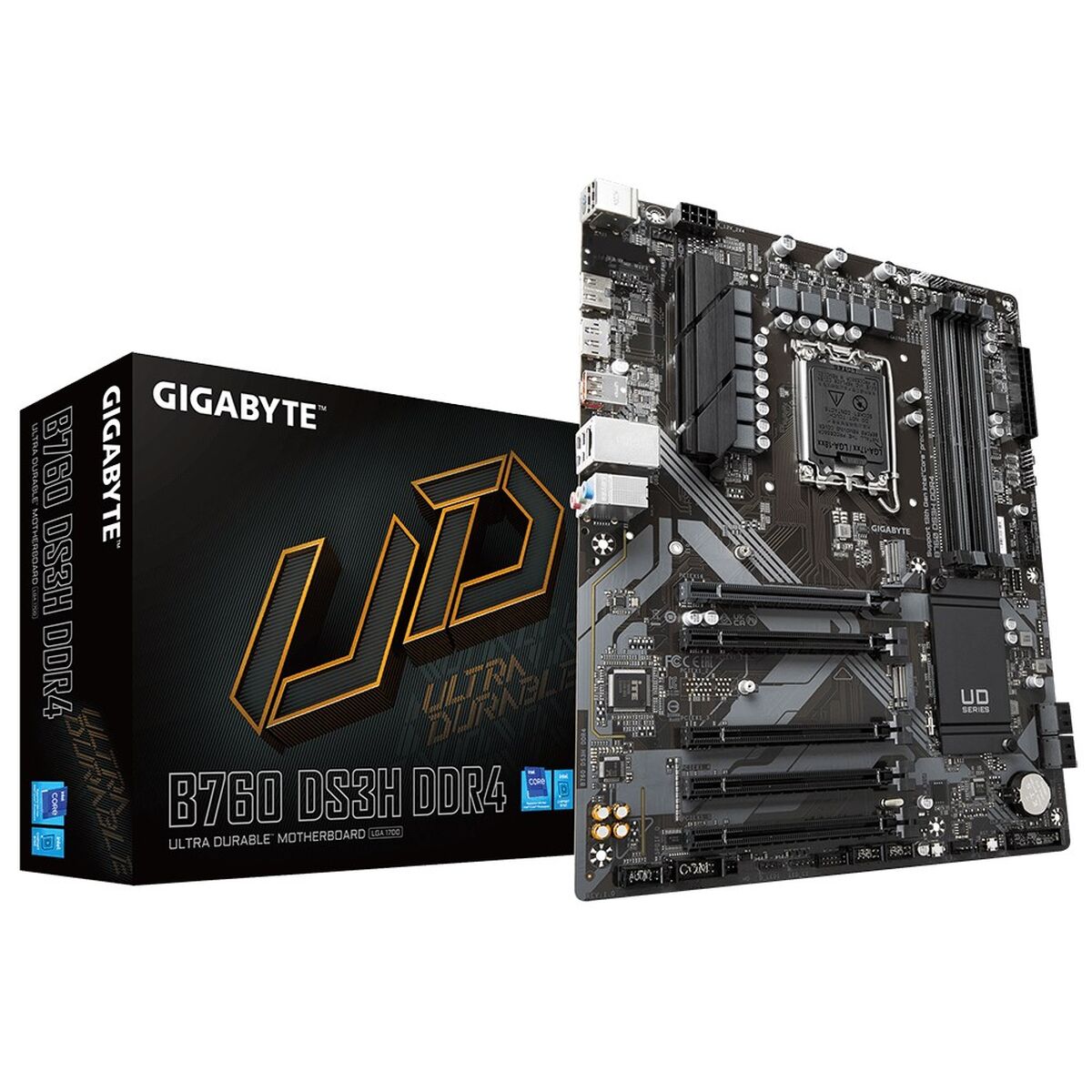 Bild von Motherboard Gigabyte B760 DS3H DDR4 INTEL B760 EXPRESS LGA 1700