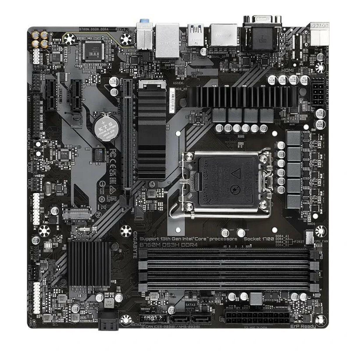 Picture of Motherboard Gigabyte B760M DS3H DDR4 LGA 1700