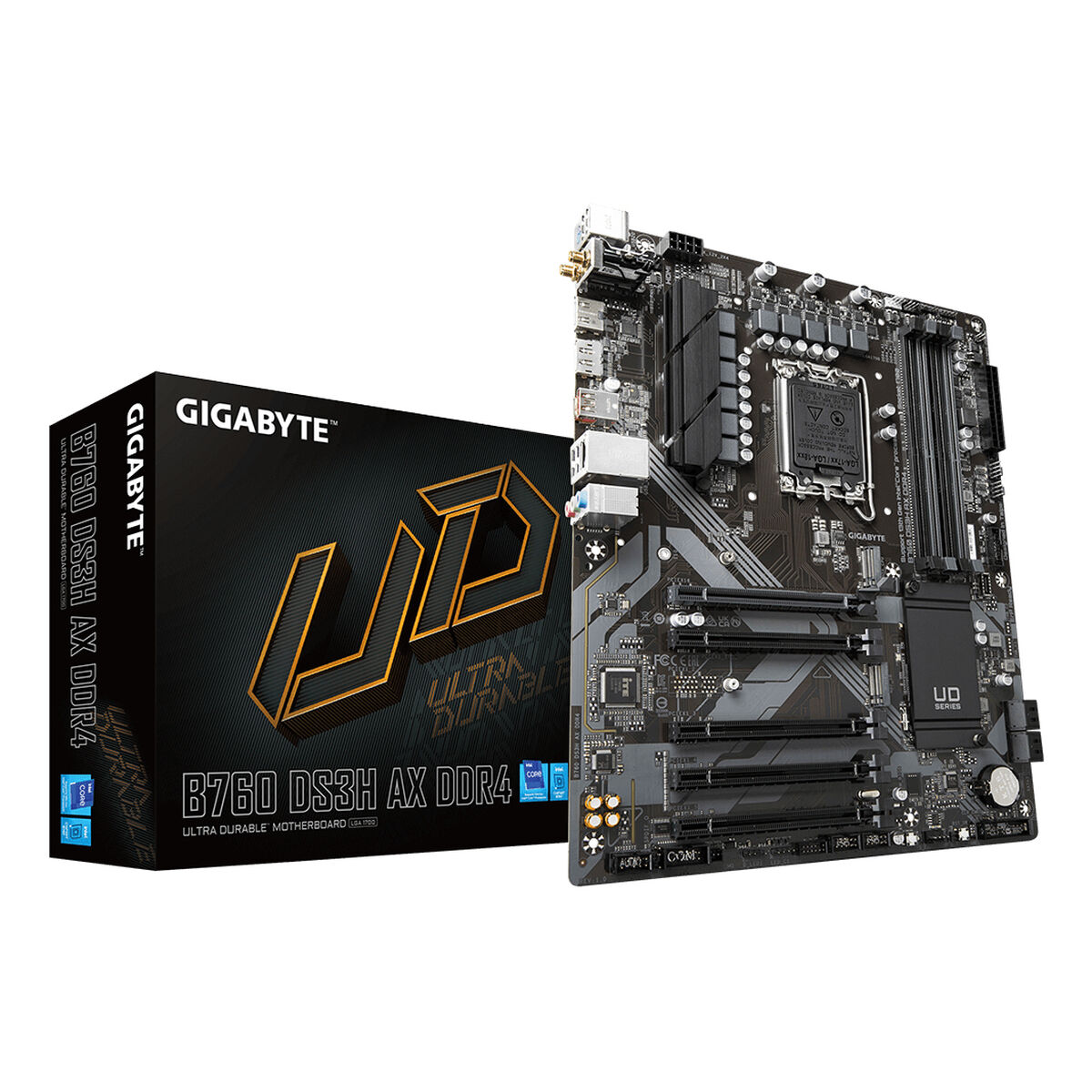 Picture of Motherboard Gigabyte B760 DS3H AX DDR4 INTEL B760 EXPRESS LGA 1700