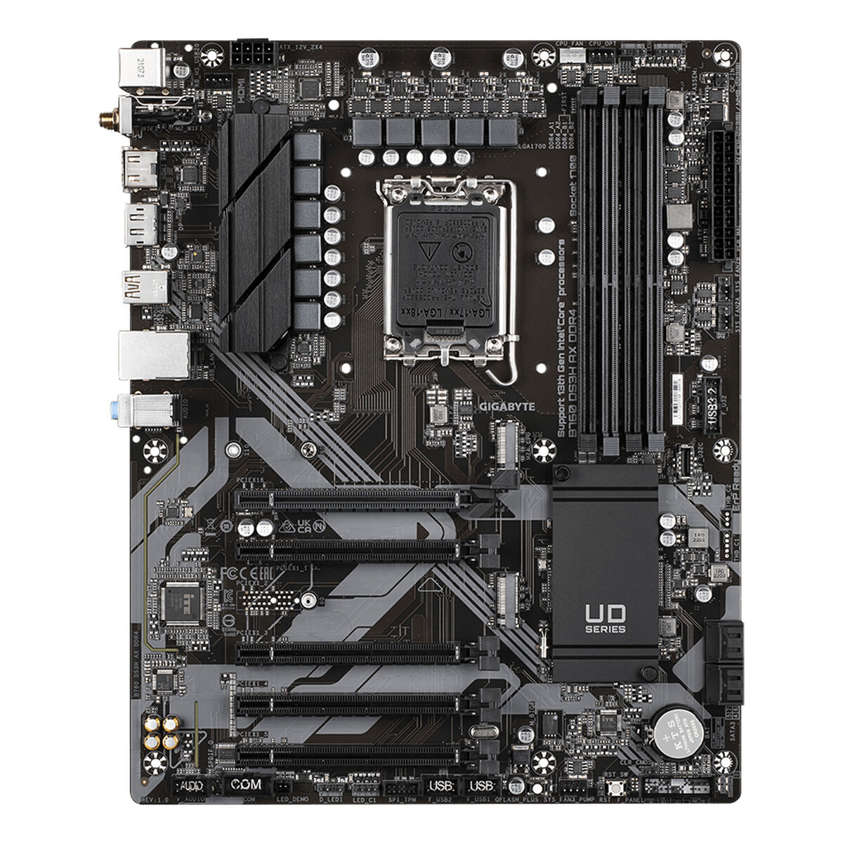 Picture of Motherboard Gigabyte B760 DS3H AX DDR4 INTEL B760 EXPRESS LGA 1700