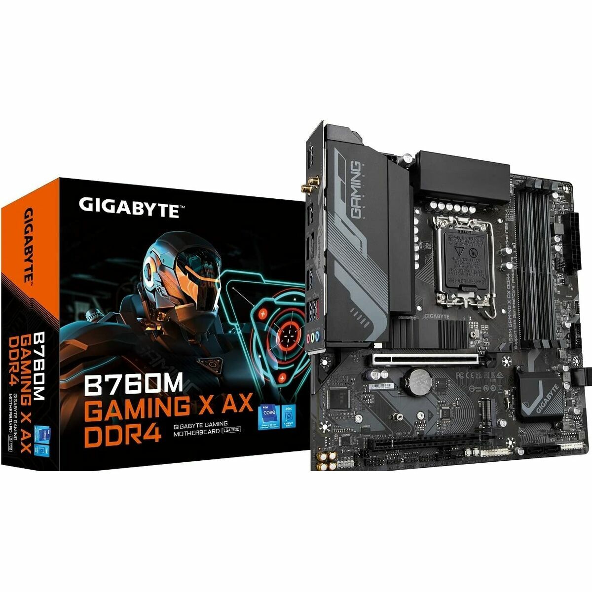 Scheda Madre Gigabyte B760M GAMING X AX DDR4 LGA 1700
