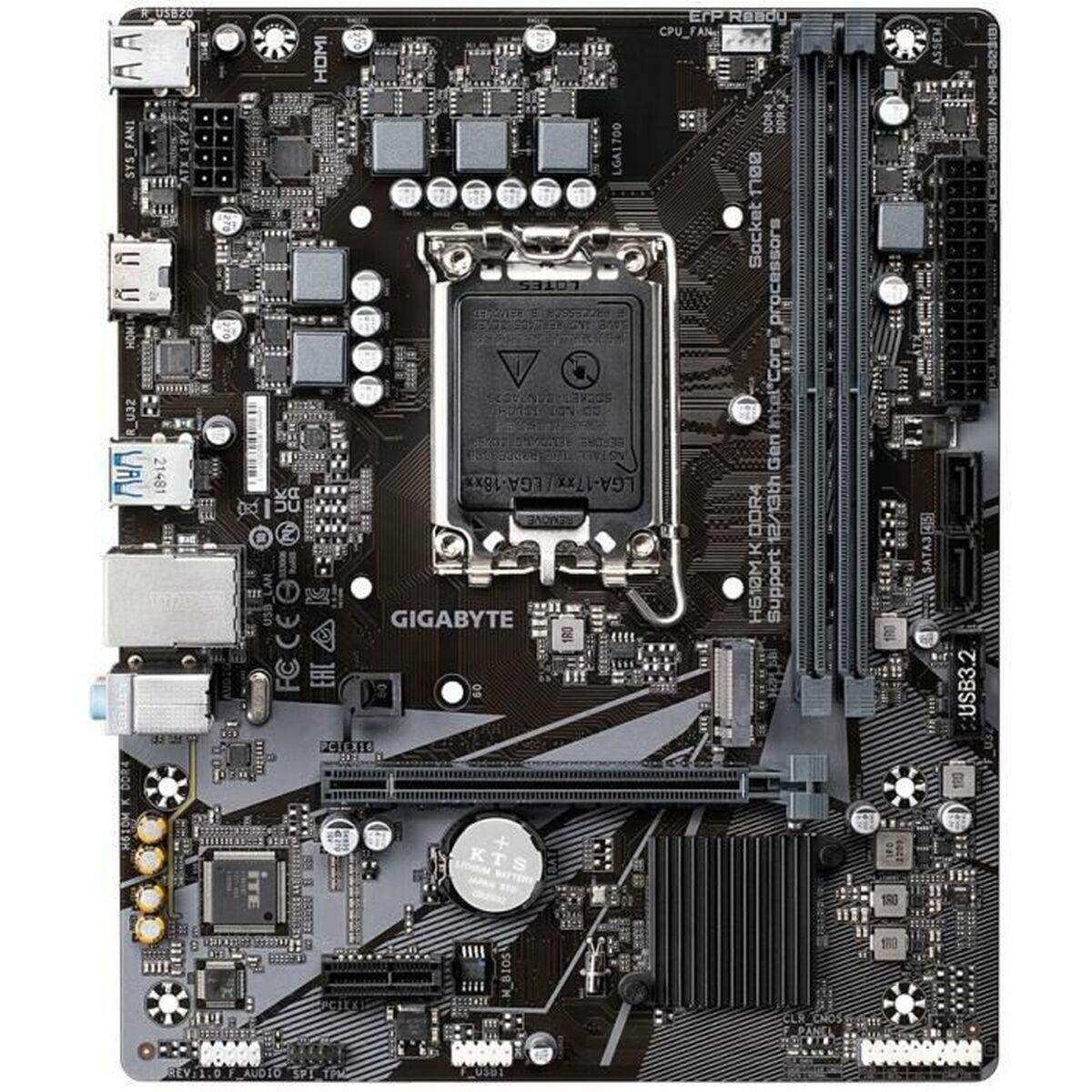 Picture of Motherboard Gigabyte H610M K DDR4 1.0 LGA 1700