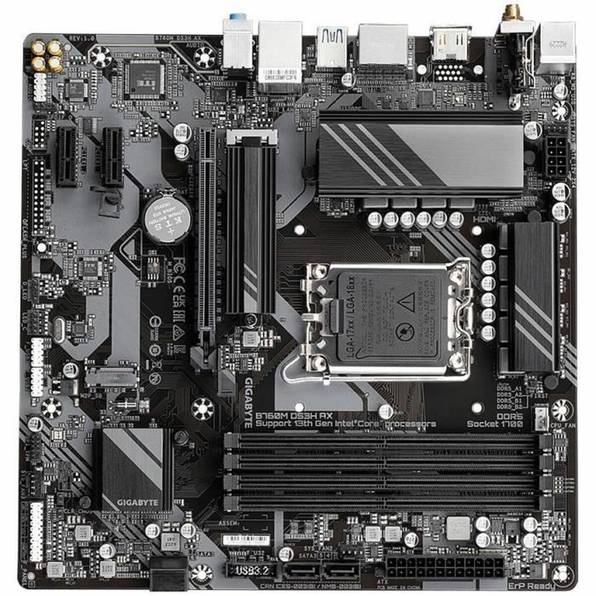 Afbeeldingen van Motherboard Gigabyte INTEL B760 EXPRESS LGA 1700